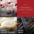 Load image into Gallery viewer, Peppermint Candy Cookie 3-Wick Candle
