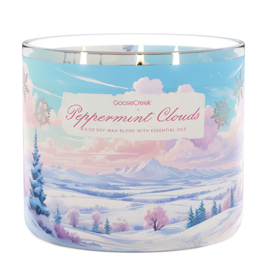 Peppermint Clouds Large 3-Wick Candle