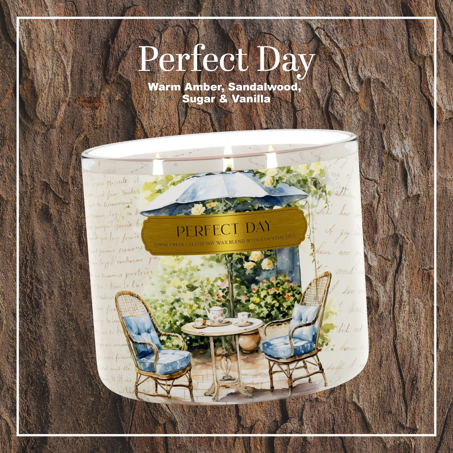 Perfect Day Large 3-Wick Candle