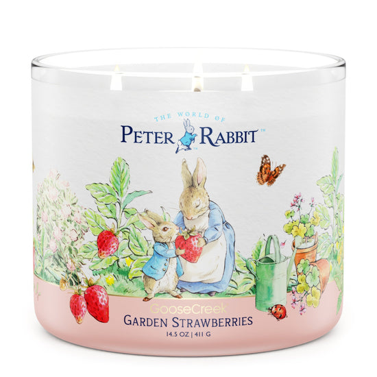 Peter Rabbit - Garden Strawberries Large 3-Wick Candle