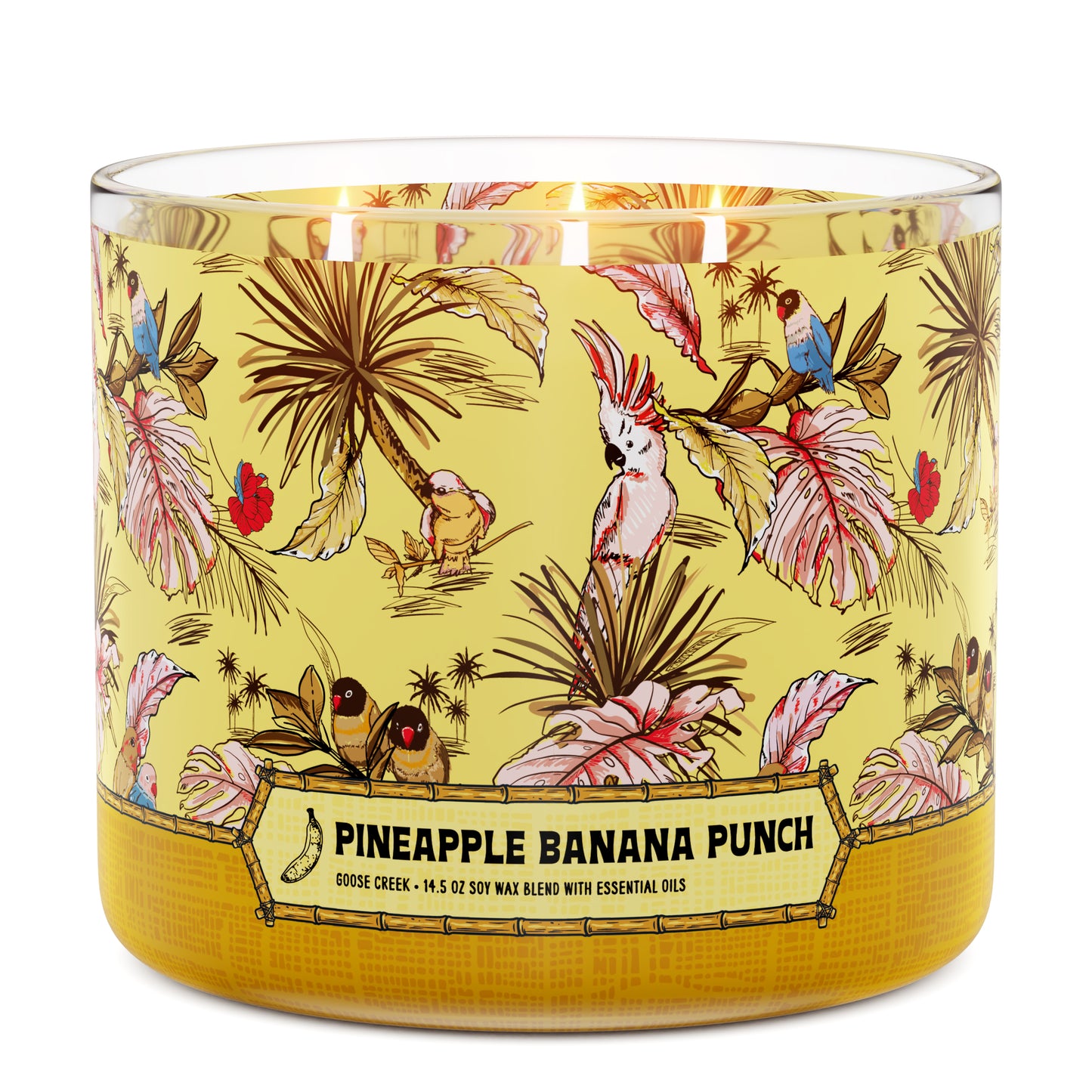 Pineapple Banana Punch 3-Wick Candle