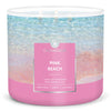 Pink Beach Large 3-Wick Candle