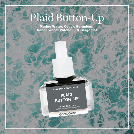 Plaid Button-Up Plug-In & Refill Bundle