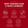 Load image into Gallery viewer, Pomegranate Cran-Apple 3-Wick Candle
