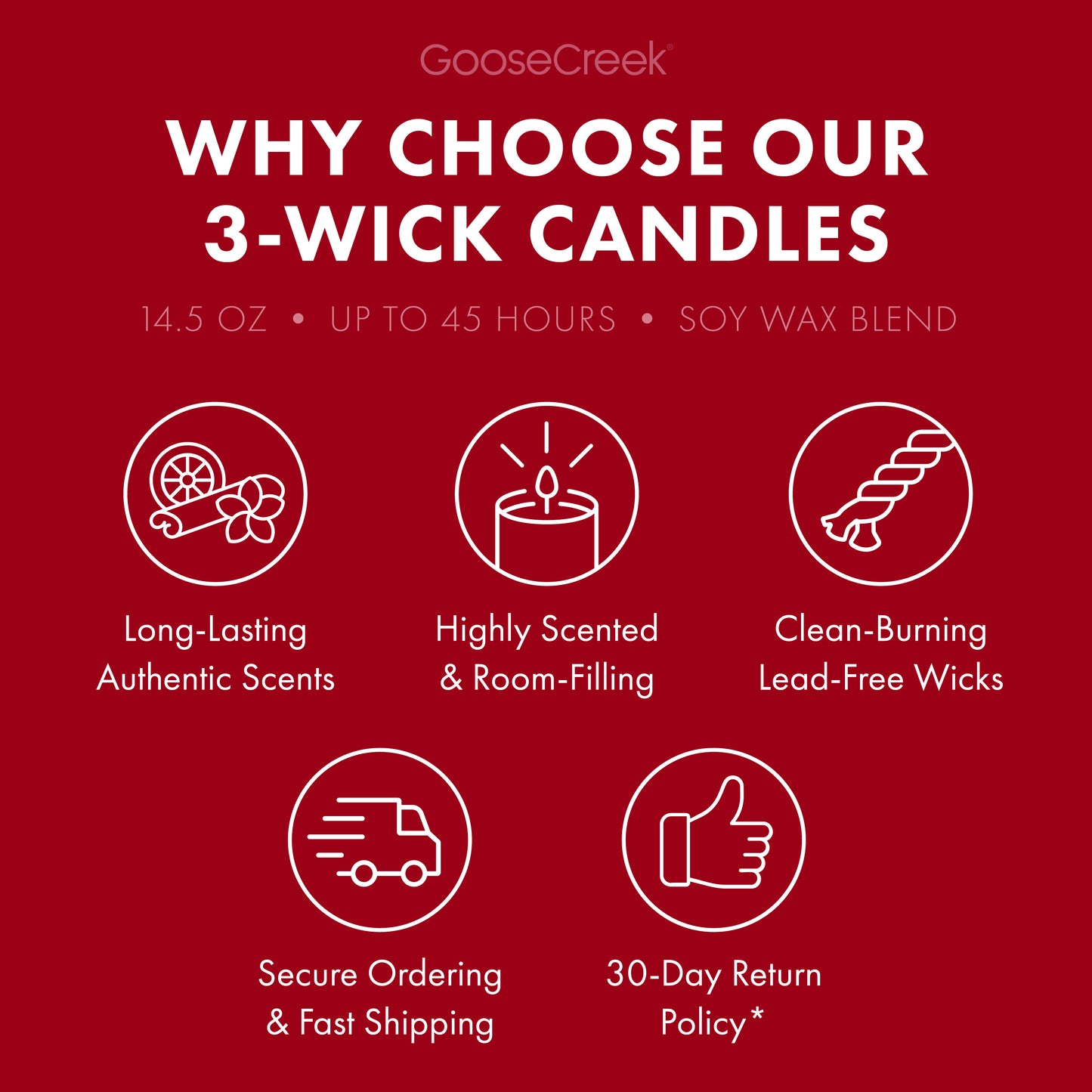 Pomegranate Cran-Apple 3-Wick Candle
