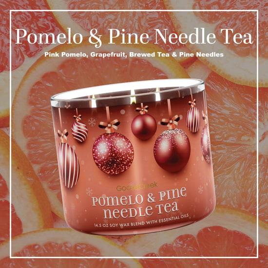 Pomelo & Pine Needle Tea 3-Wick Candle