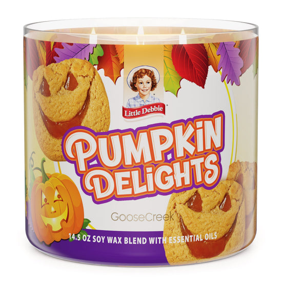 Pumpkin Delights Little Debbie ™ 3-Wick Candle