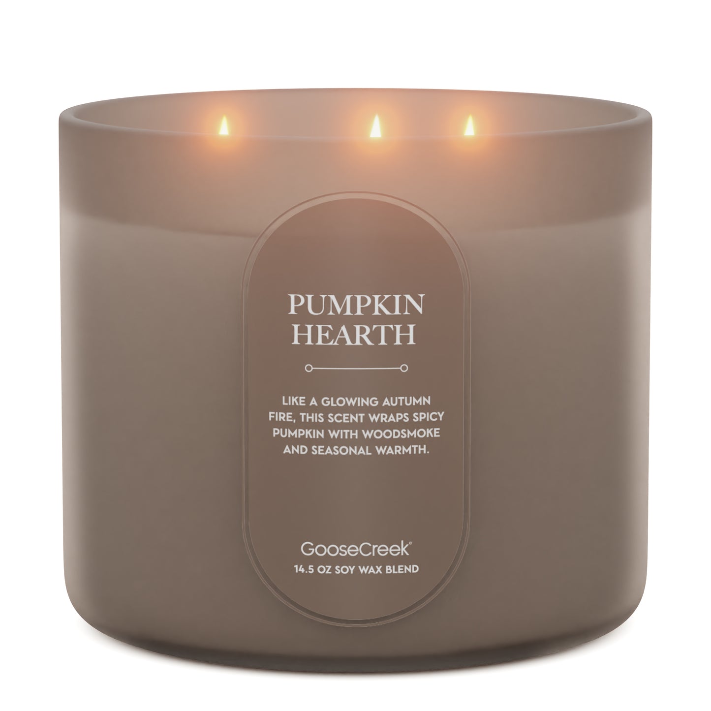 Pumpkin Hearth 3-Wick Candle