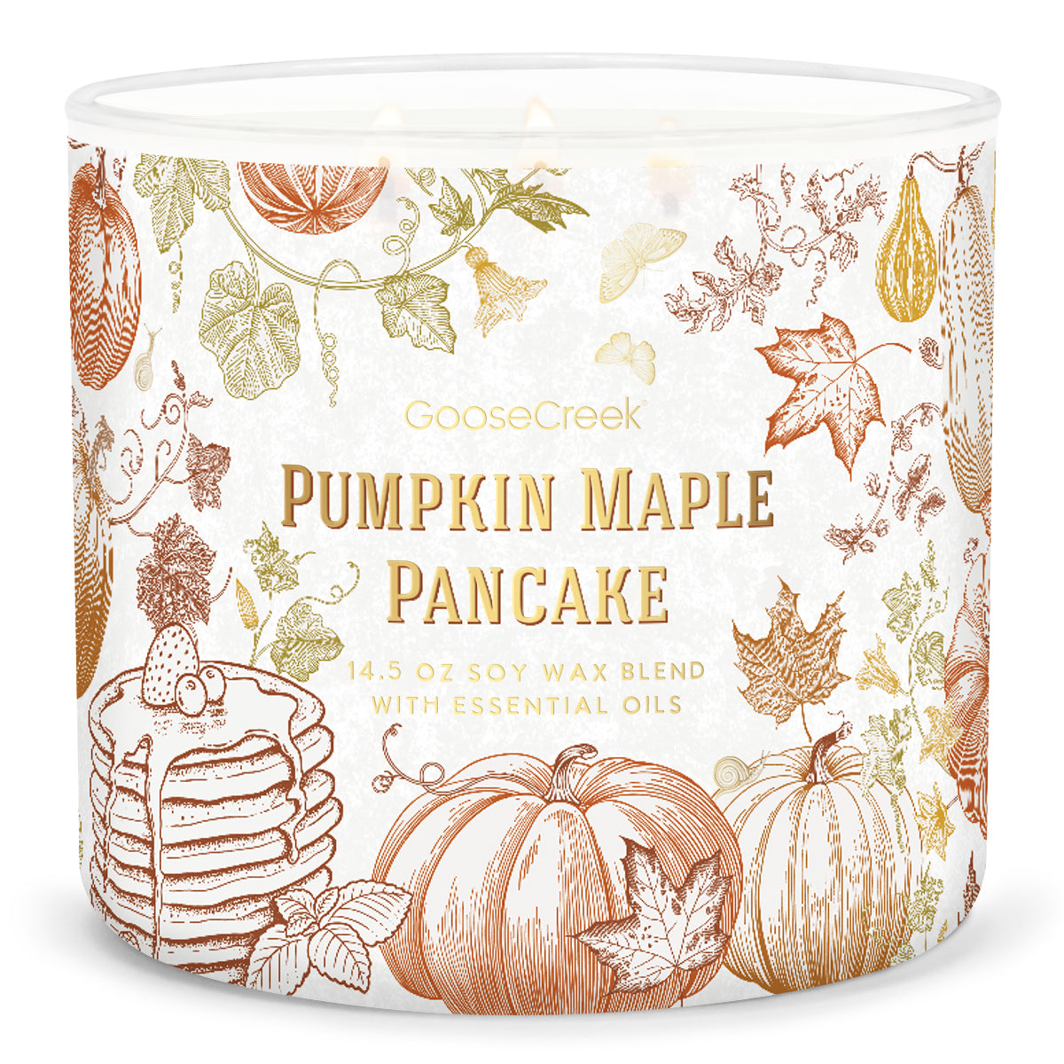 Pumpkin Maple Pancake Large 3-Wick Candle