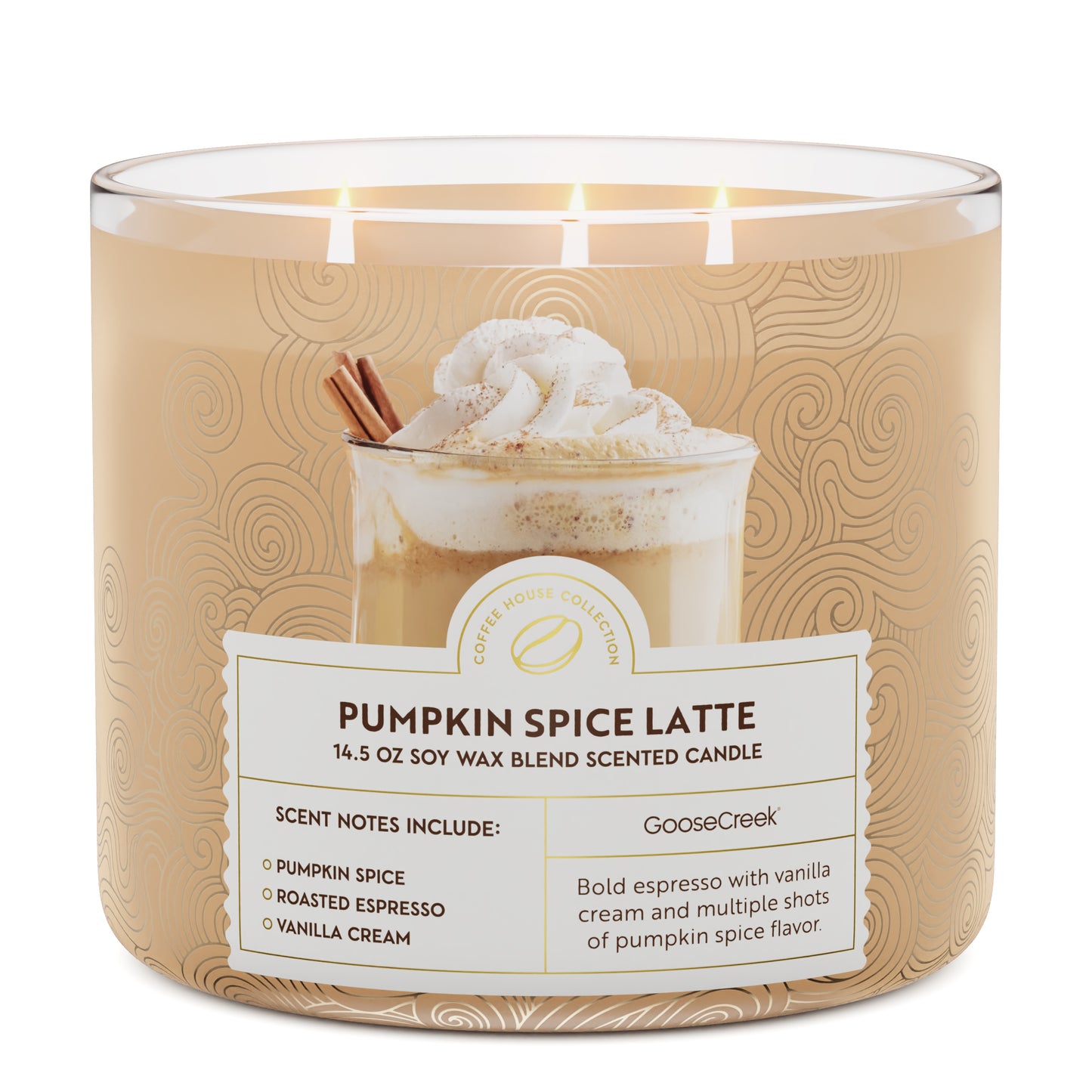 Pumpkin Spice Latte 3-Wick Candle