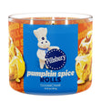 Load image into Gallery viewer, Pumpkin Spice Rolls Large 3-Wick Pillsbury Candle
