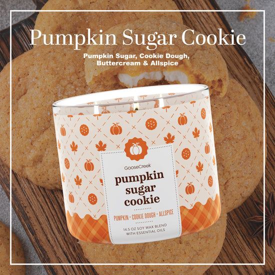 Pumpkin Sugar Cookie Large 3-Wick Candle