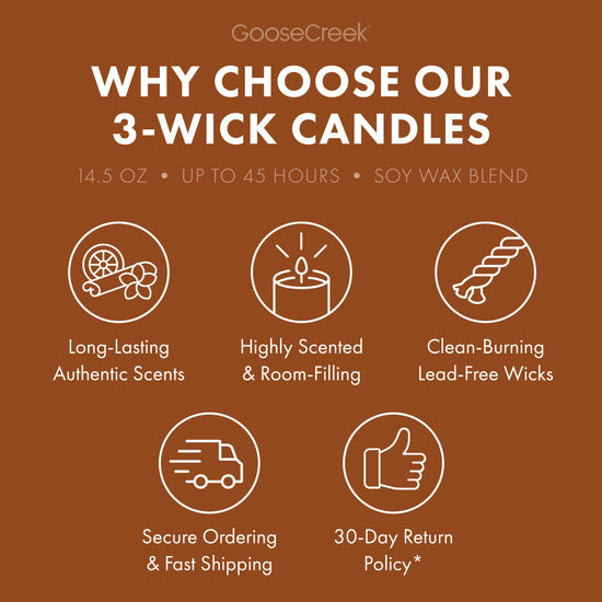 Pumpkin Sugar Donut 3-Wick Candle