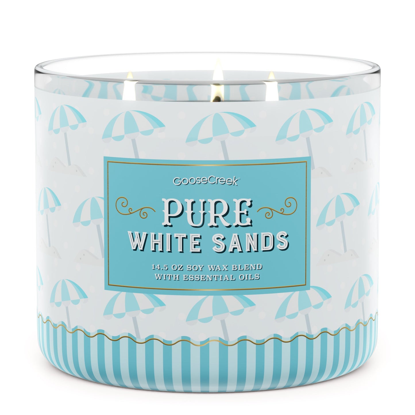 Pure White Sands Large 3-Wick Candle