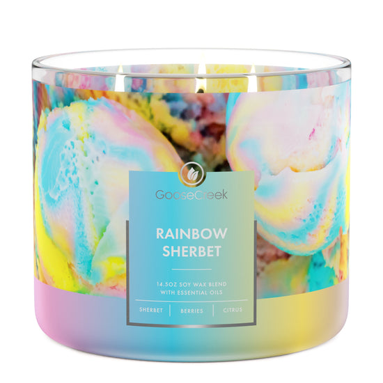 Rainbow Sherbet 3-Wick Candle