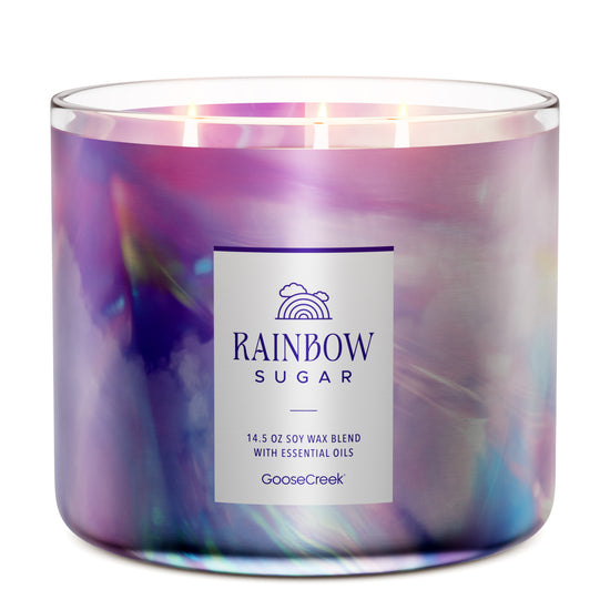 Rainbow Sugar 3-Wick Candle