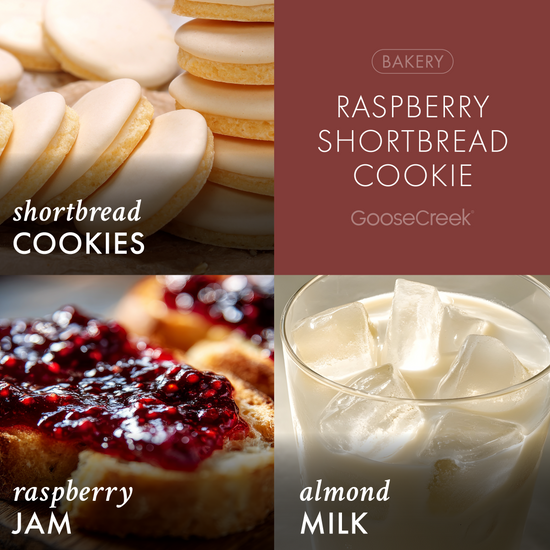 Raspberry Shortbread Cookie 3-Wick Candle