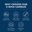 Load image into Gallery viewer, Ravenclaw 3-Wick Harry Potter Candle
