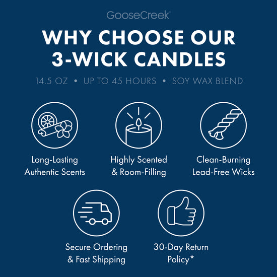 Ravenclaw 3-Wick Harry Potter Candle