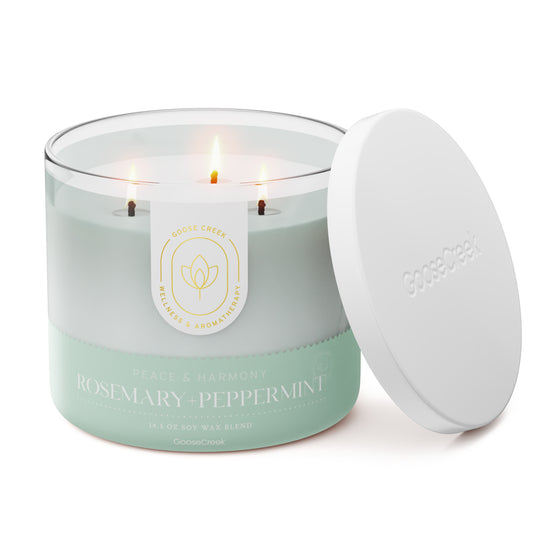 Rosemary & Peppermint Aromatherapy 3-Wick Candle
