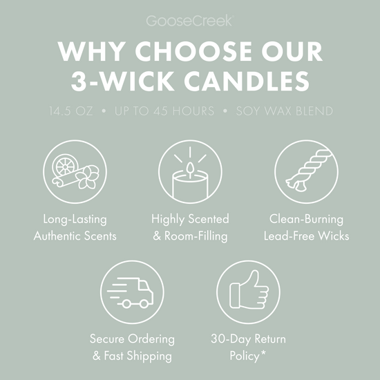 Rosemary & Peppermint Aromatherapy 3-Wick Candle