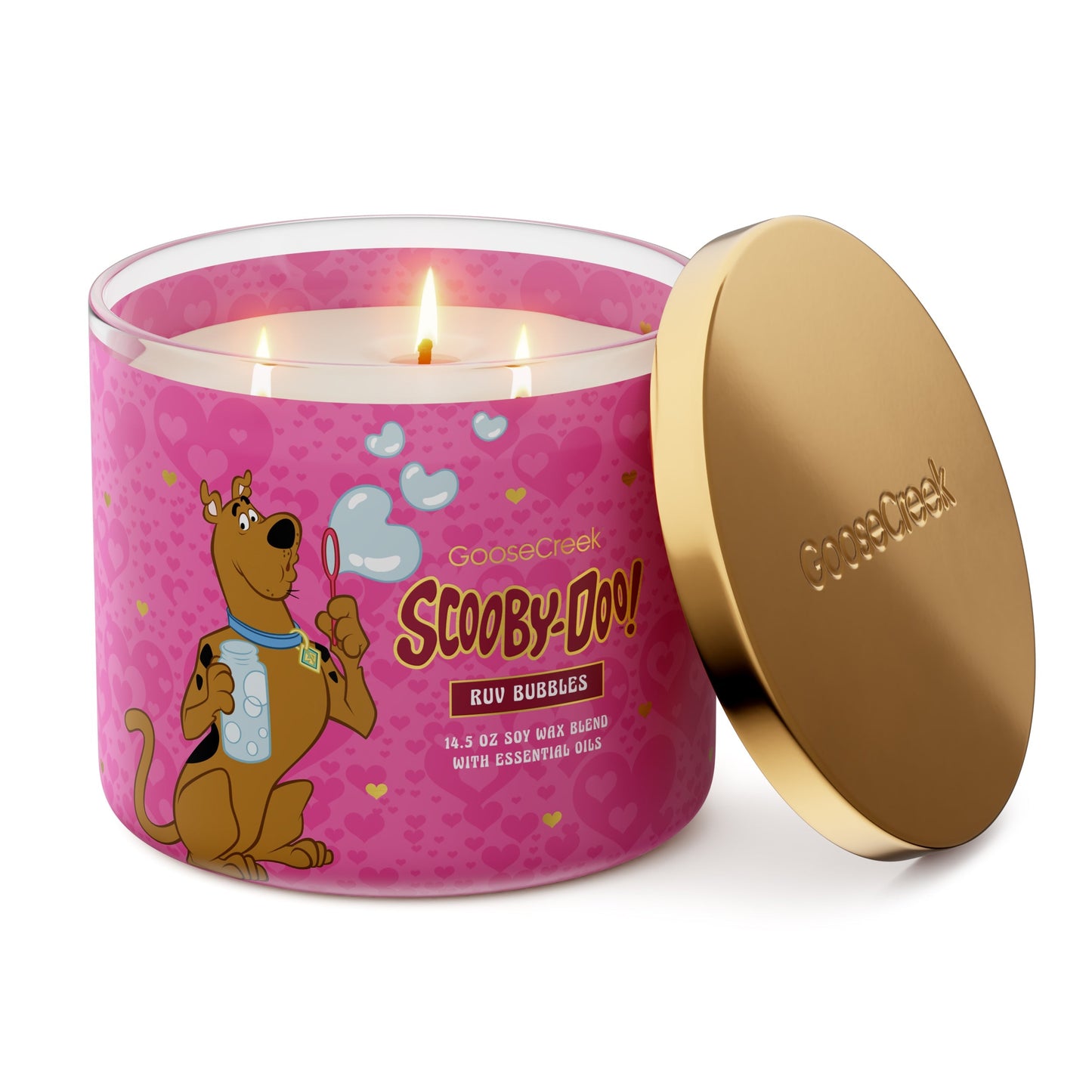 Ruv Bubbles 3-Wick Scooby-Doo Candle