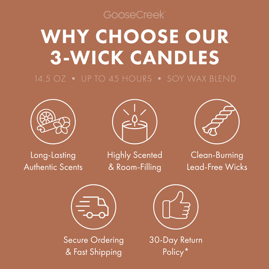Salted Caramel Cupcake 3-Wick Candle