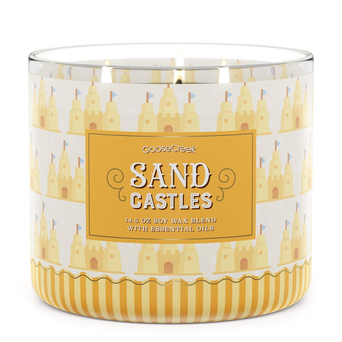 Sand Castles 3-Wick Candle