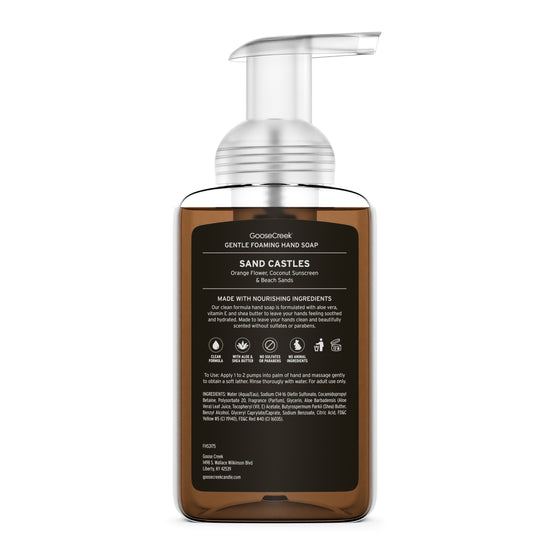 Sand Castles Lush Foaming Hand Soap