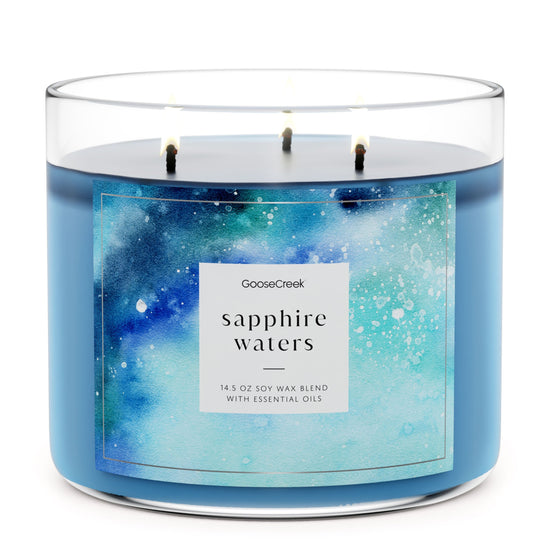 Sapphire Waters 3-Wick Candle