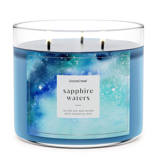 Sapphire Waters Large 3-Wick Candle