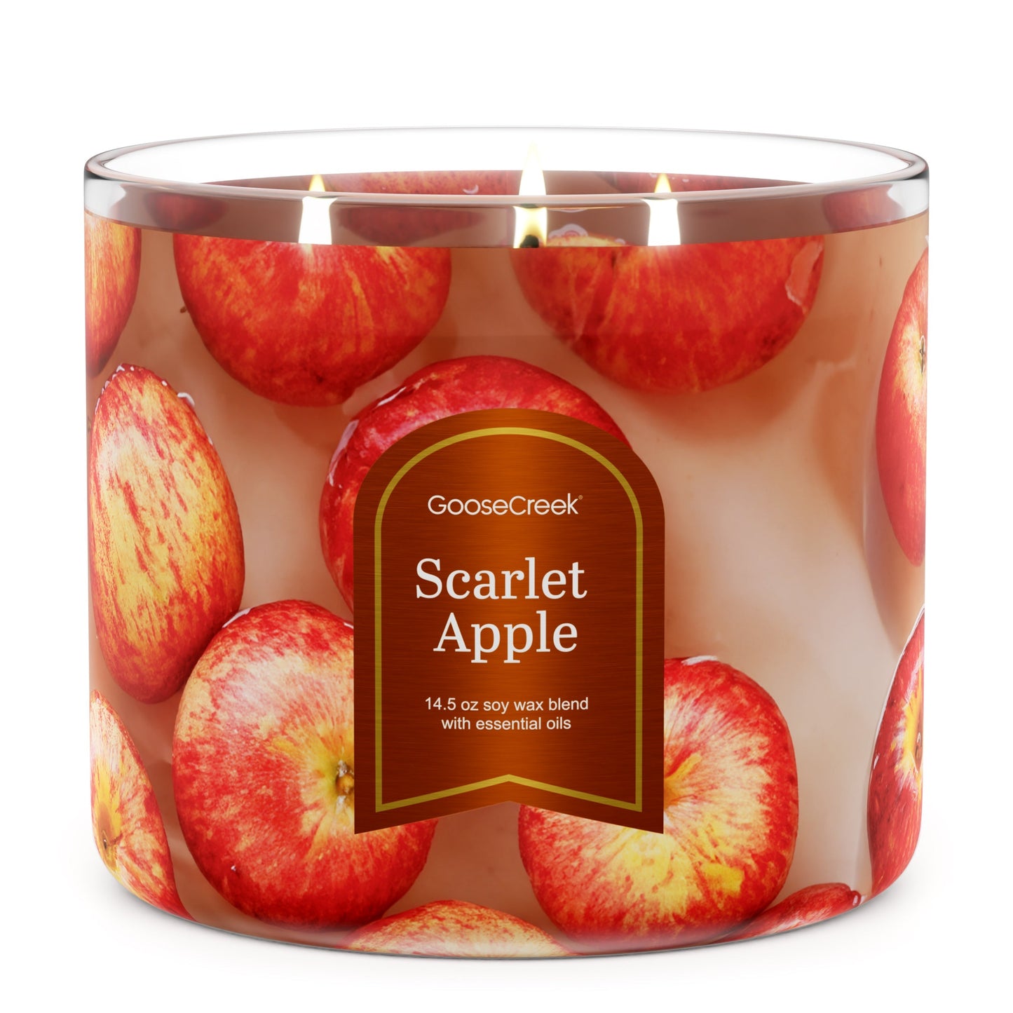 Scarlet Apple 3-Wick Candle