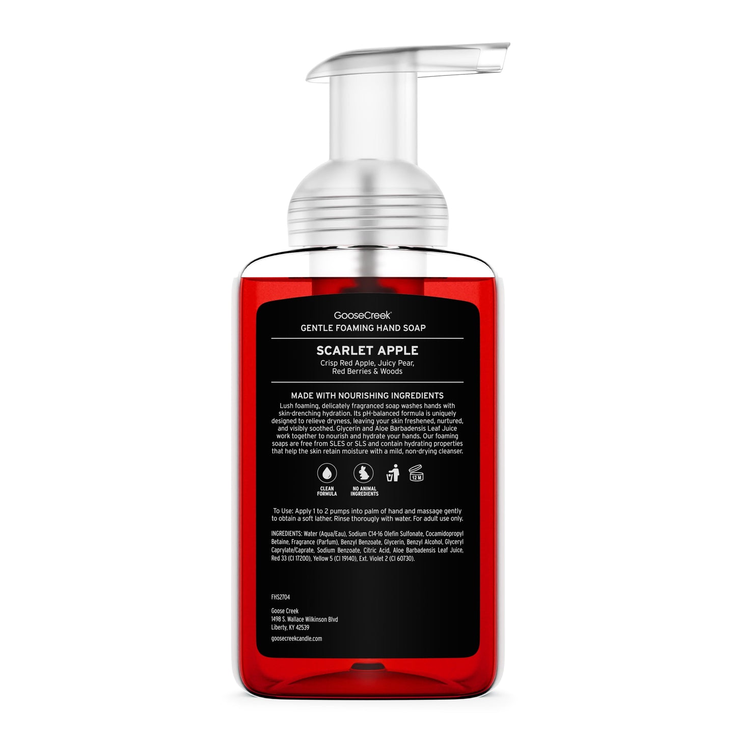 Scarlet Apple Lush Foaming Hand Soap