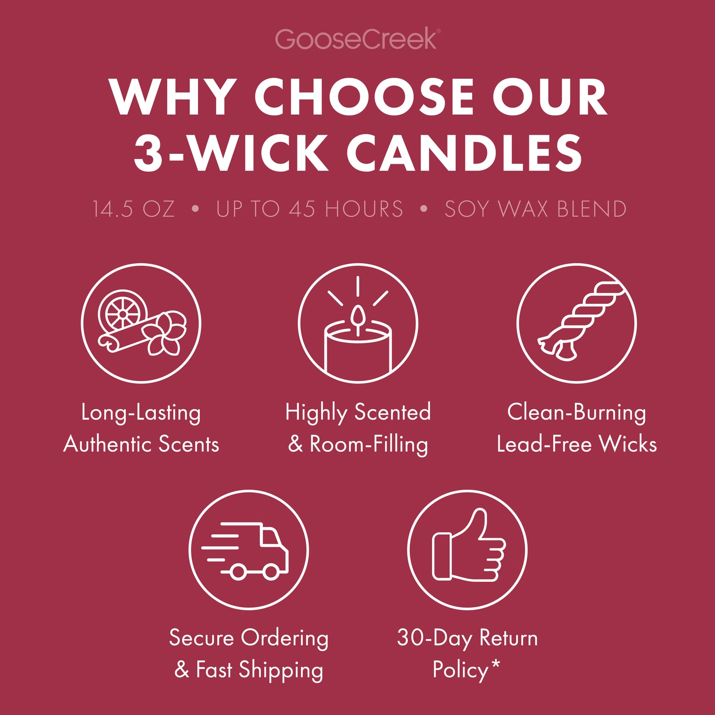 Scary Cherry Brownie Large 3-Wick Candle