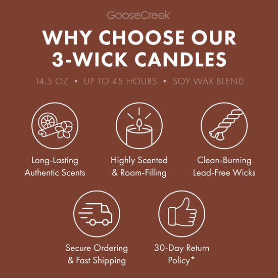 Sea Salt Caramel Praline 3-Wick Candle