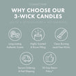 Load image into Gallery viewer, Sea Salt Neroli &amp;amp; Vanilla 3-Wick Candle

