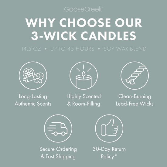 Sea Salt Neroli & Vanilla 3-Wick Candle