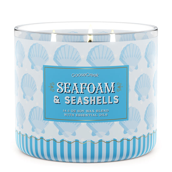 Seafoam & Seashells 3-Wick Candle