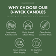 Load image into Gallery viewer, Season&amp;#39;s Greetings 3-Wick Candle
