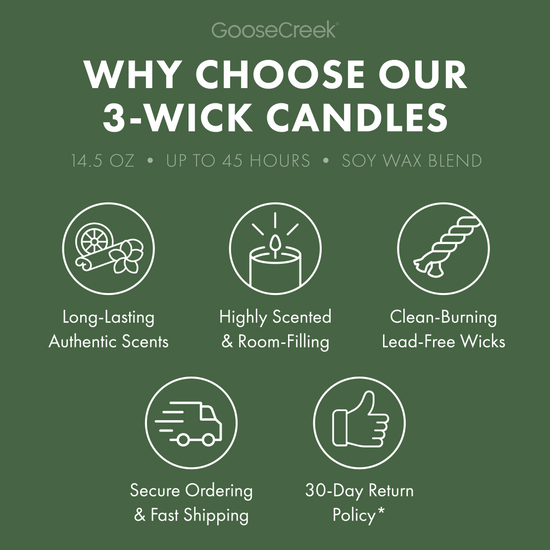 Season's Greetings 3-Wick Candle
