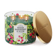 Load image into Gallery viewer, Sheer Raspberry &amp;amp; Plum 3-Wick Candle
