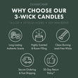 Load image into Gallery viewer, Sheer Raspberry &amp;amp; Plum 3-Wick Candle
