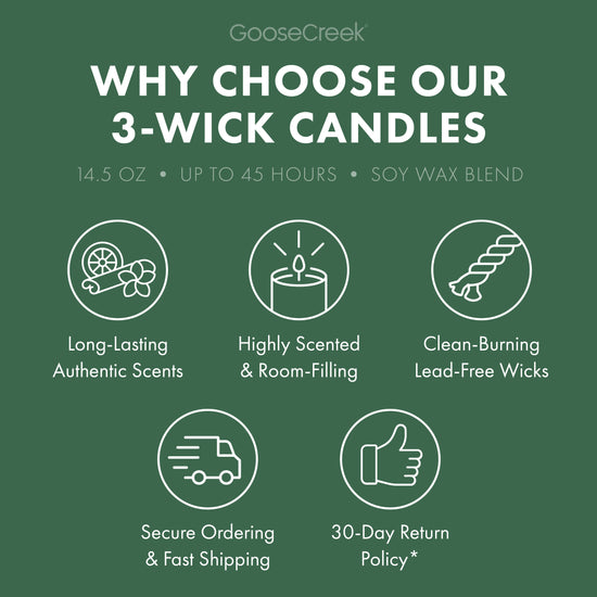 Slytherin 3-Wick Harry Potter Candle