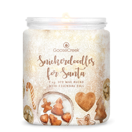 Snickerdoodles for Santa 7oz Single Wick Candle