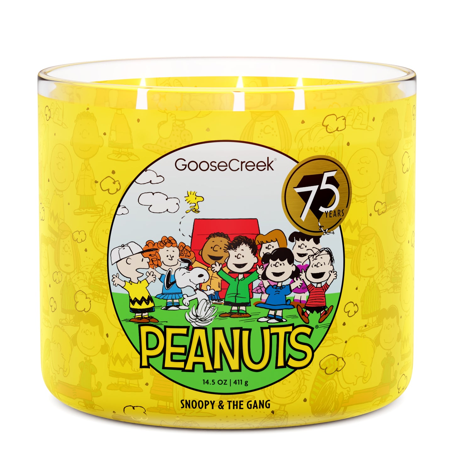 Snoopy & the Gang 3-Wick Peanuts Candle