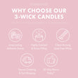 Load image into Gallery viewer, Snow Covered Apples 3-Wick Candle
