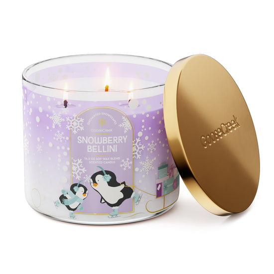 Snowberry Bellini 3-Wick Candle