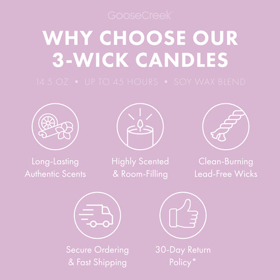 Snowberry Bellini 3-Wick Candle