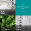 Load image into Gallery viewer, Snowkissed Path 3-Wick Candle
