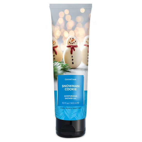 Snowman Cookie Lush Shower Gel
